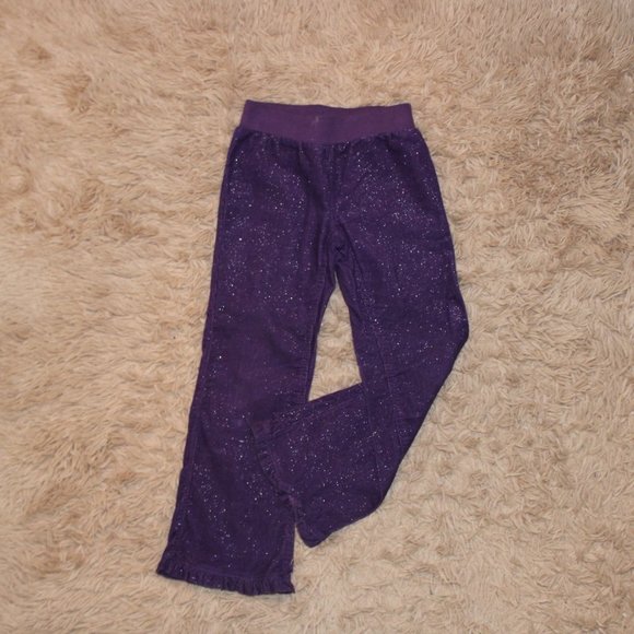 Cherokee Purple Sparkle Girls Pants - Picture 2 of 3